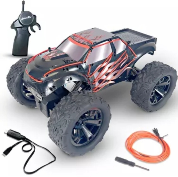 LumiTek R/C Neon Giant Monster Truck - Picture 5 of 6
